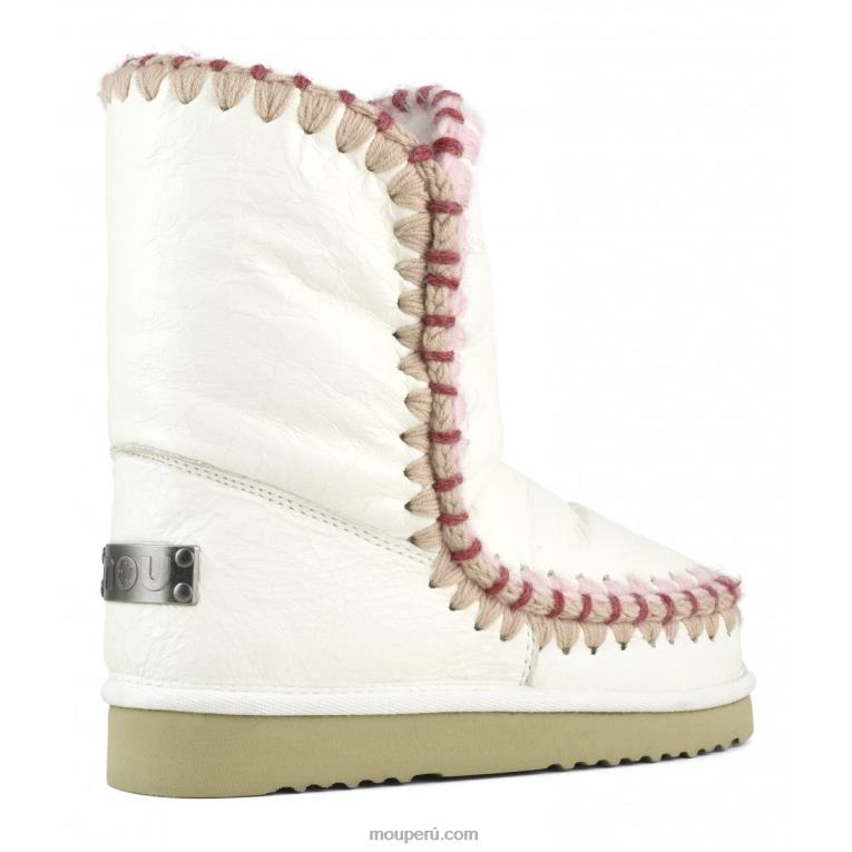 pespunte esquimal mujer 8DRXZ306 blanco ceroso Mou