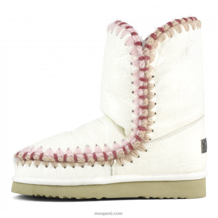 pespunte esquimal mujer 8DRXZ306 blanco ceroso Mou