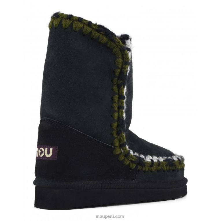 pespunte esquimal mujer 8DRXZ311 negro Mou