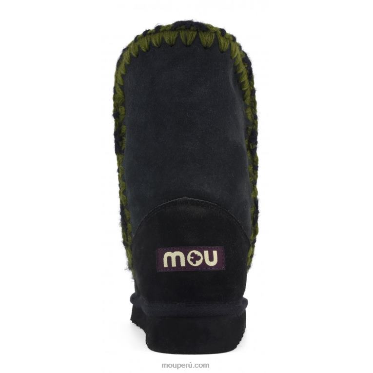 pespunte esquimal mujer 8DRXZ311 negro Mou