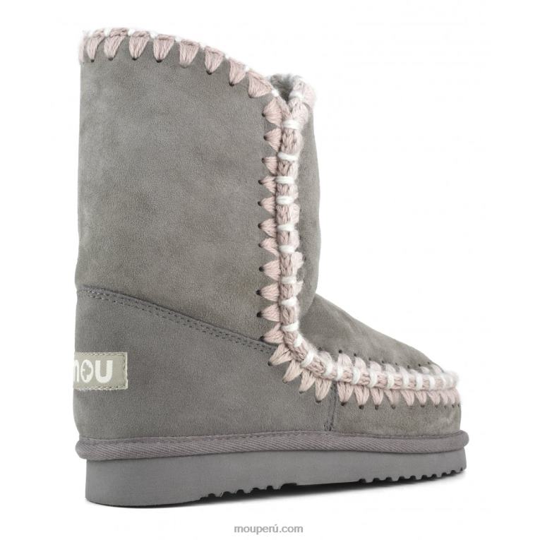 pespunte esquimal mujer 8DRXZ313 nuevo gris Mou