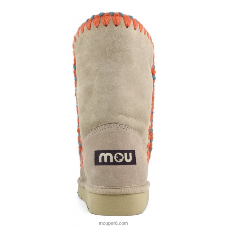 pespunte esquimal mujer 8DRXZ314 camello Mou