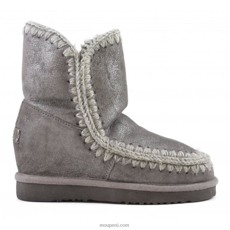 cuña interior esquimal corta mujer 8DRXZ539 polvo de hierro Mou