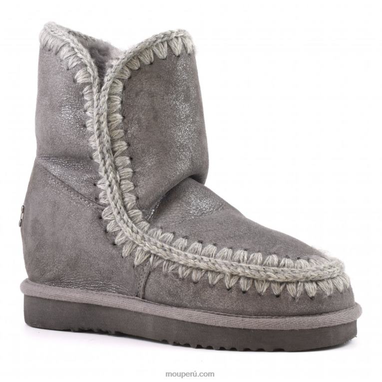 cuña interior esquimal corta mujer 8DRXZ539 polvo de hierro Mou