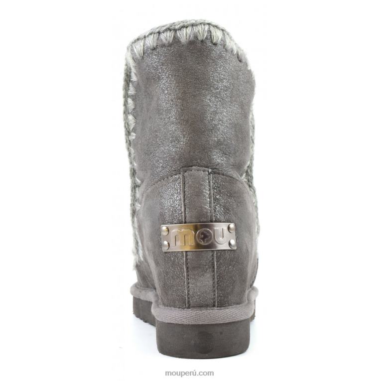 cuña interior esquimal corta mujer 8DRXZ539 polvo de hierro Mou