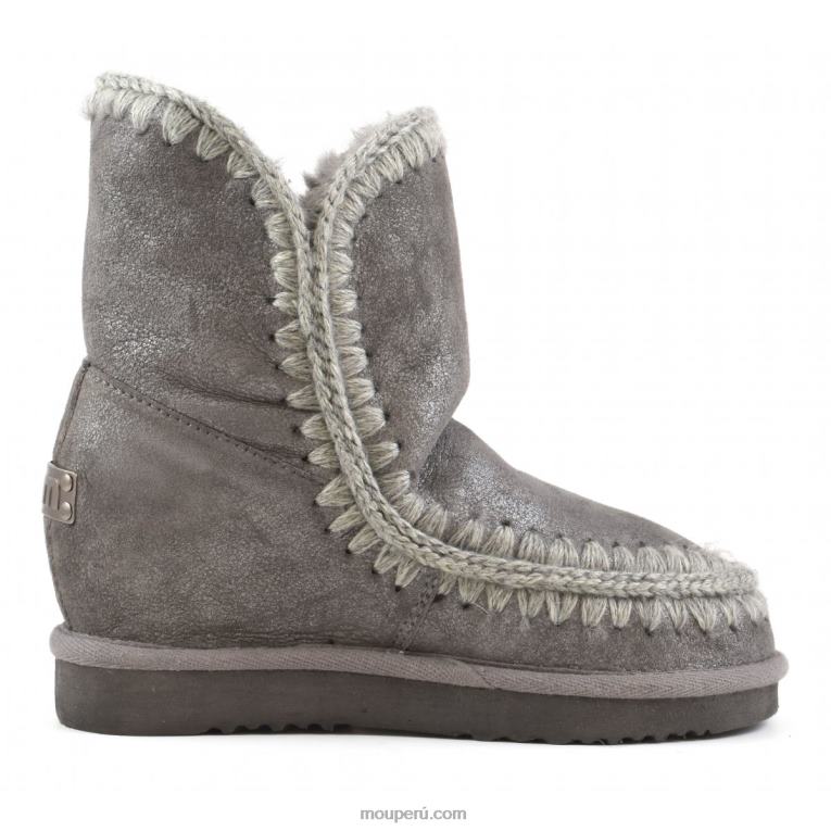 cuña interior esquimal corta mujer 8DRXZ539 polvo de hierro Mou