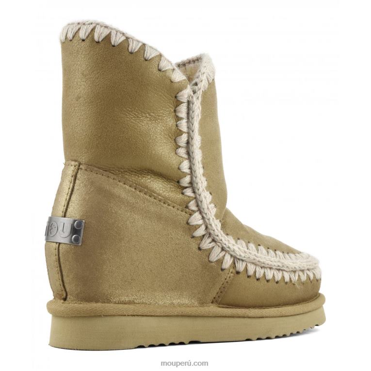 cuña interior esquimal corta mujer 8DRXZ542 polvo de tabaco Mou
