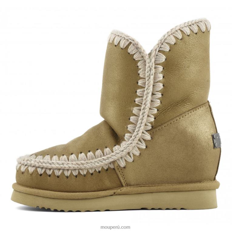 cuña interior esquimal corta mujer 8DRXZ542 polvo de tabaco Mou