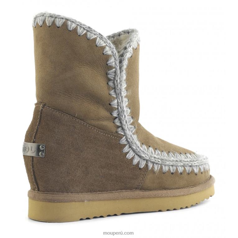 cuña interior esquimal corta mujer 8DRXZ549 piedra oscura Mou