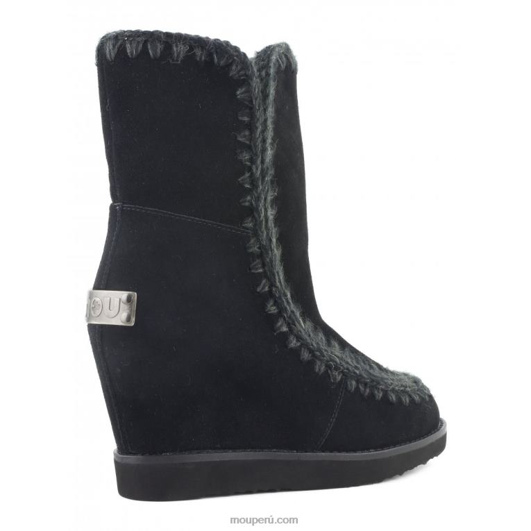 shorts con puntera francesa mujer 8DRXZ571 negro Mou