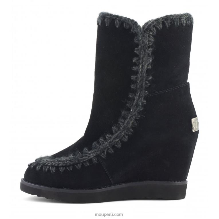 shorts con puntera francesa mujer 8DRXZ571 negro Mou