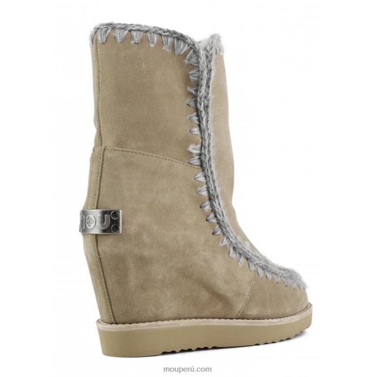 shorts con puntera francesa mujer 8DRXZ573 piedra oscura Mou