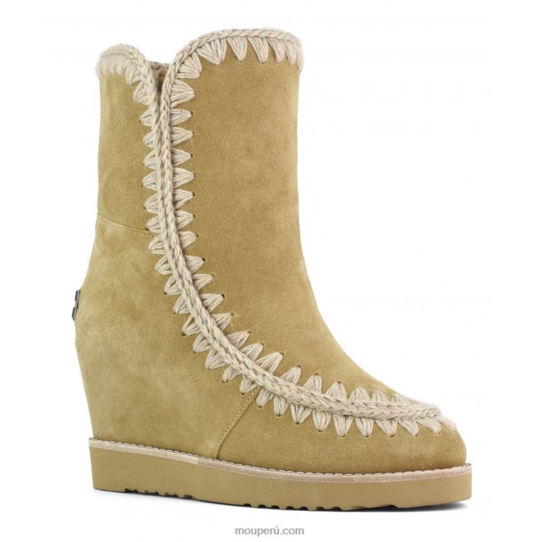 shorts con puntera francesa mujer 8DRXZ575 tabaco Mou