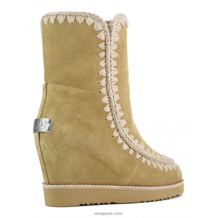 shorts con puntera francesa mujer 8DRXZ575 tabaco Mou