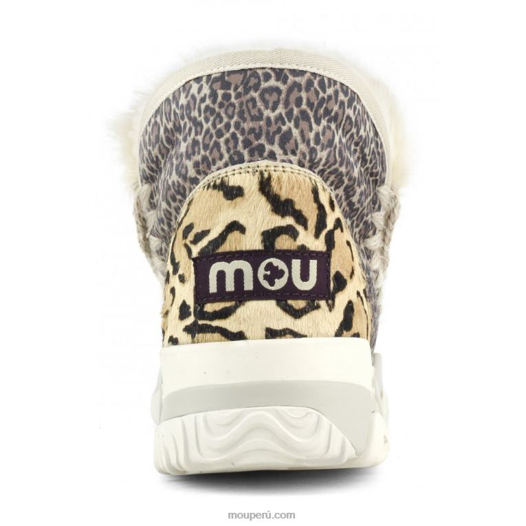 Entrenador esquimal piel de caballo mixta mujer 8DRXZ688 piel de caballo pequeño guepardo leo Mou