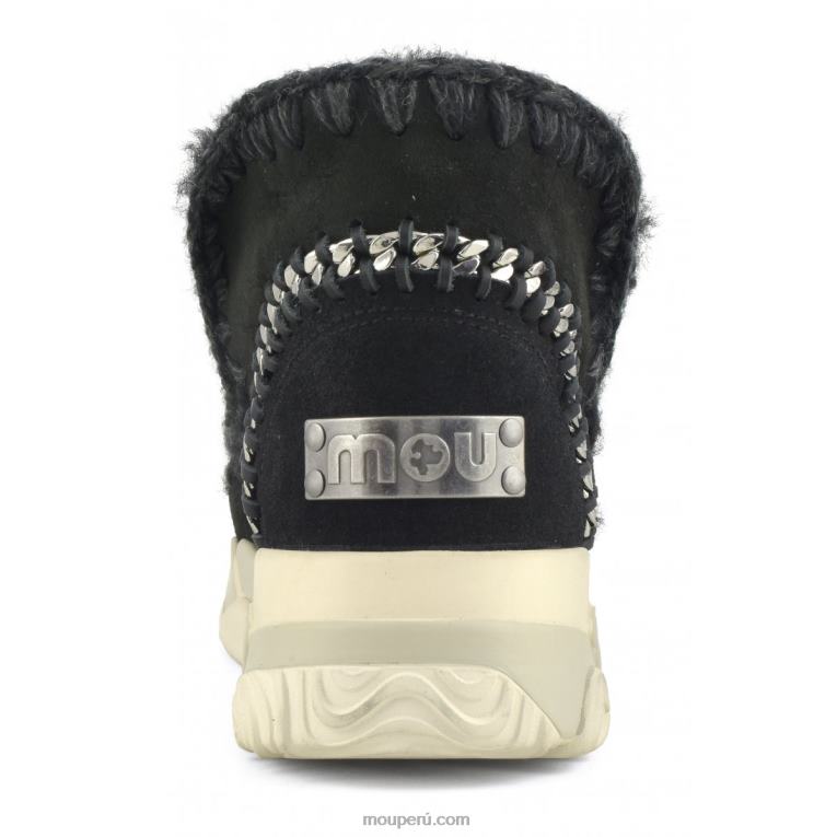 cadena trasera de entrenador esquimal mujer 8DRXZ697 negro Mou