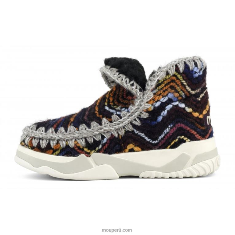 entrenador esquimal de lana mujer 8DRXZ699 mezcla de lana multi Mou