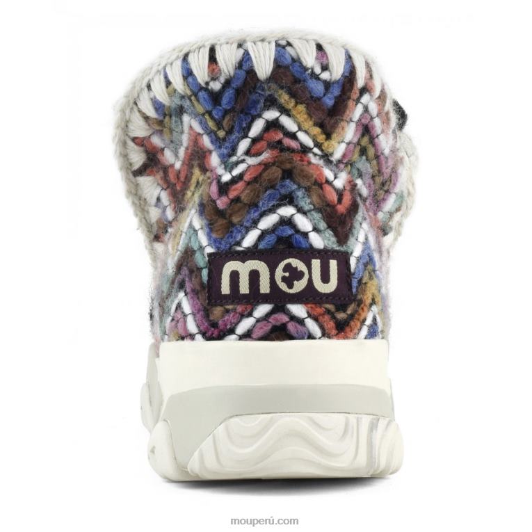 entrenador esquimal de lana mujer 8DRXZ700 mezcla de lana rosa Mou