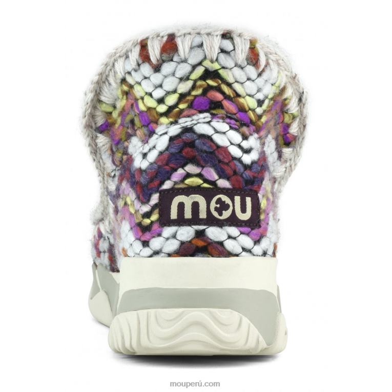 entrenador esquimal de lana mujer 8DRXZ701 mezcla de lana pastel Mou