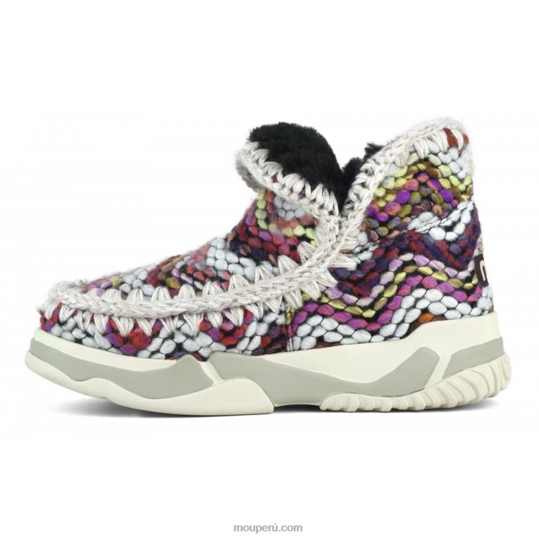 entrenador esquimal de lana mujer 8DRXZ701 mezcla de lana pastel Mou