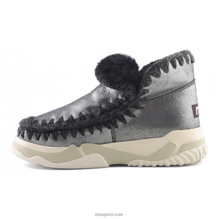 entrenador esquimal mujer 8DRXZ691 negro micropurpurina Mou