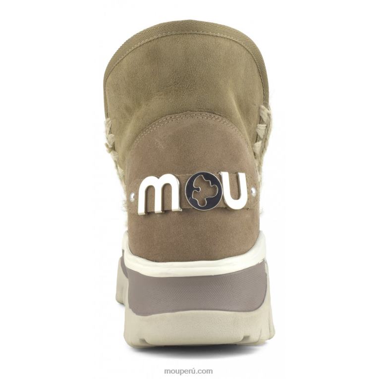 zapatilla gruesa esquimal mujer 8DRXZ719 elefante gris Mou