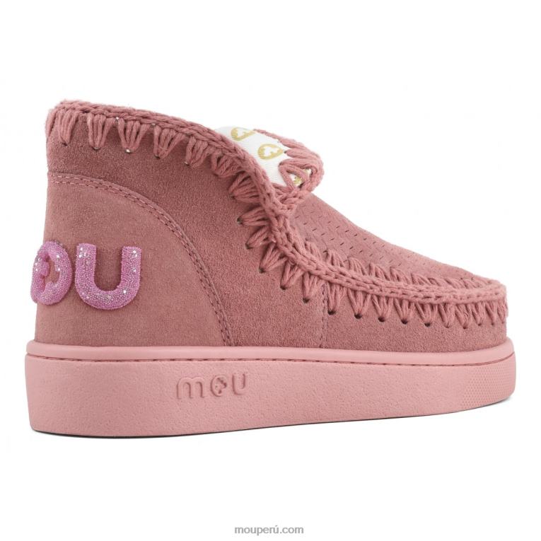logotipo de brillo monocromático de zapatillas mujer 8DRXZ30 peonía Mou