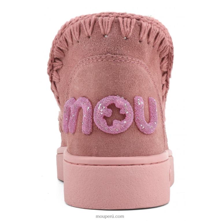logotipo de brillo monocromático de zapatillas mujer 8DRXZ30 peonía Mou