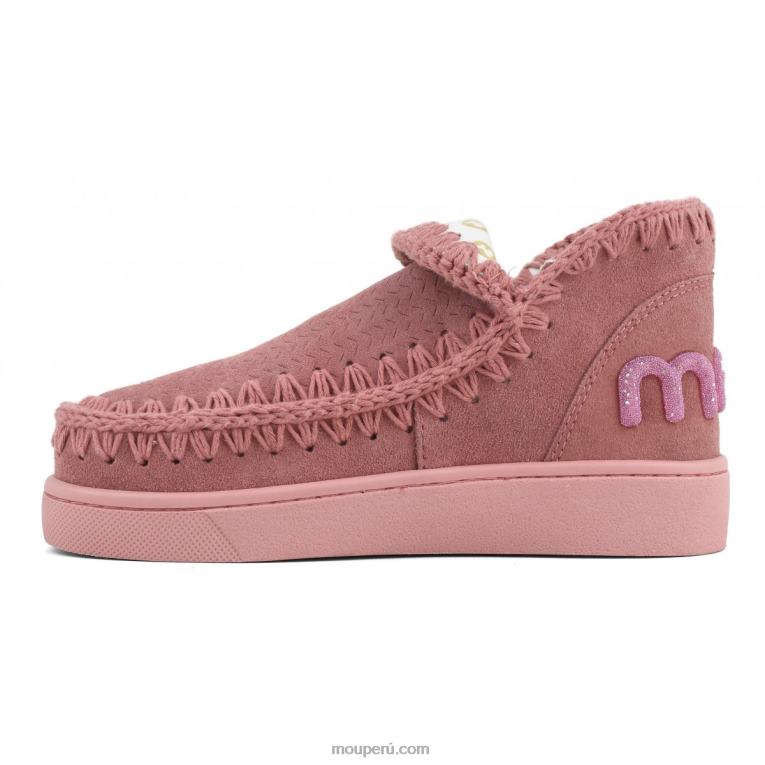 logotipo de brillo monocromático de zapatillas mujer 8DRXZ30 peonía Mou