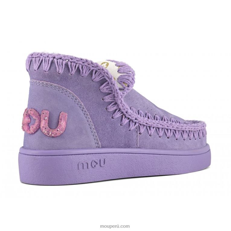 logotipo de brillo monocromático de zapatillas mujer 8DRXZ34 glicina Mou