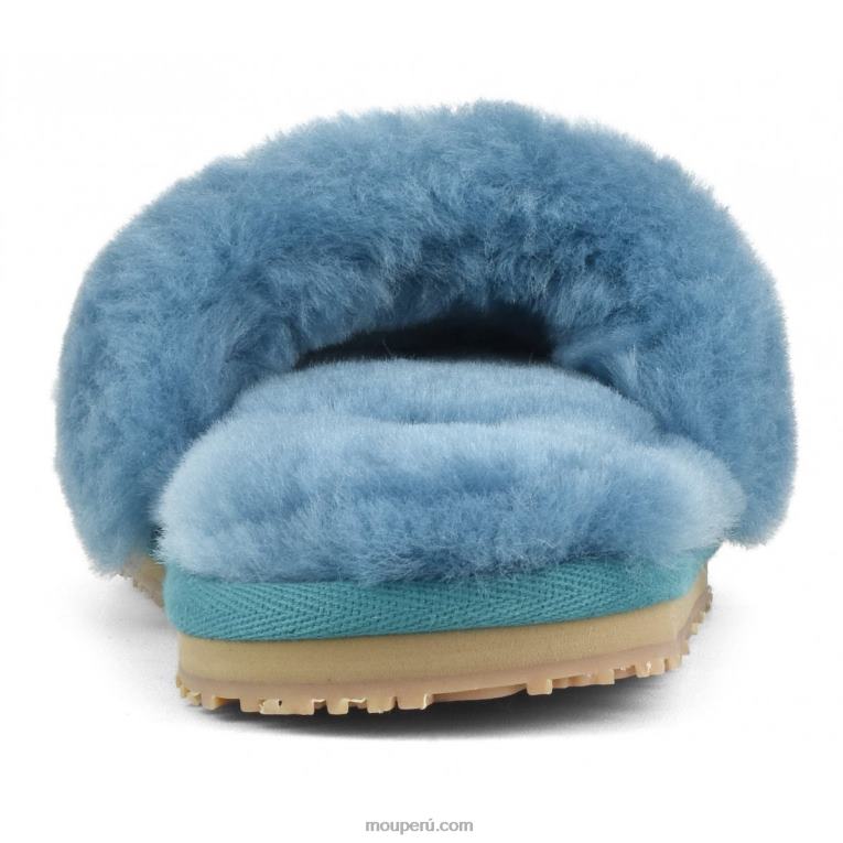 pantuflas con pelo de oveja mujer 8DRXZ496 golfo de vizcaya Mou
