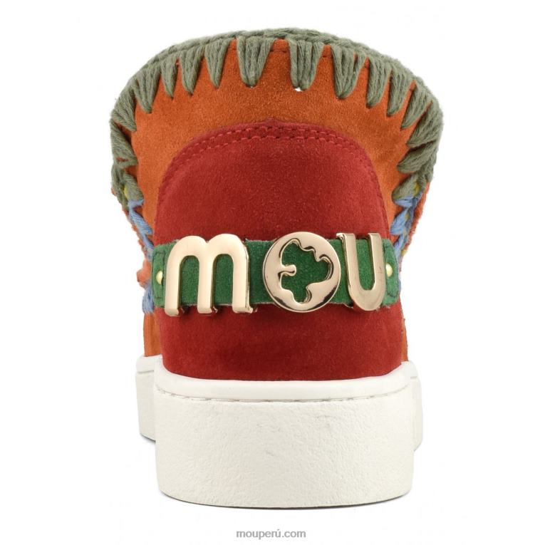 tenis color block mujer 8DRXZ57 multicolor Mou