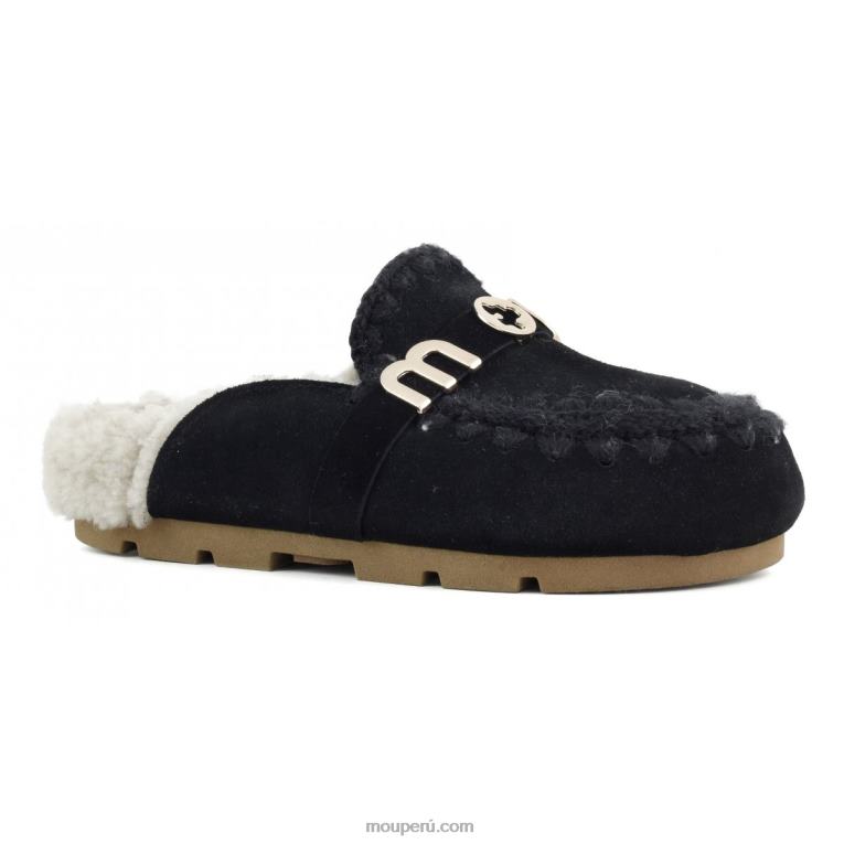 tobogán biológico de invierno mujer 8DRXZ413 negro Mou