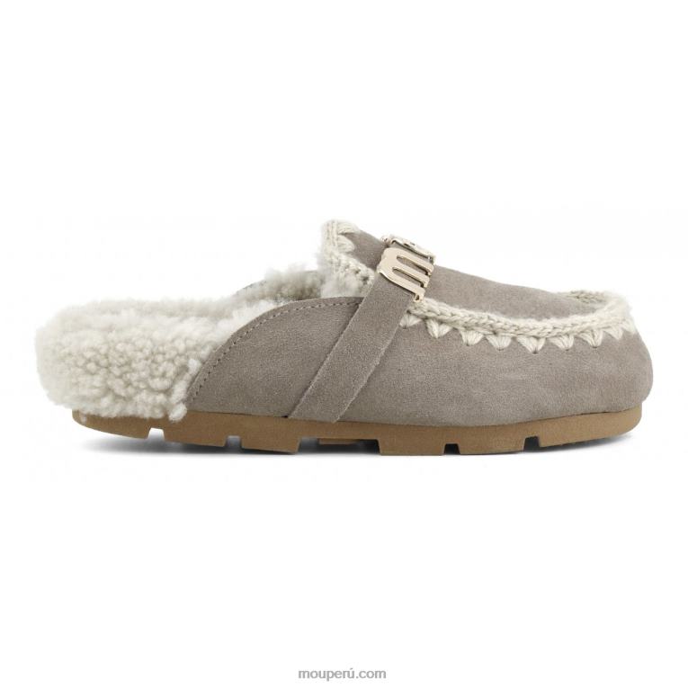 tobogán biológico de invierno mujer 8DRXZ414 elefante gris Mou