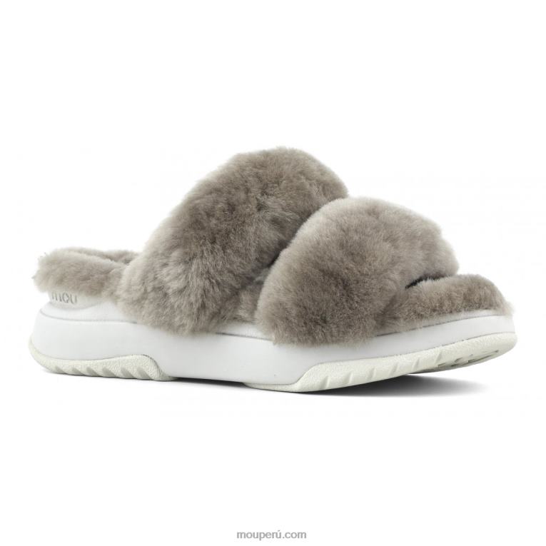 zapatilla de jogging mujer 8DRXZ504 elefante gris Mou