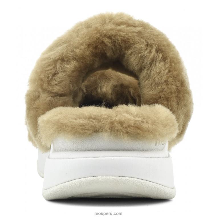 zapatilla de jogging mujer 8DRXZ505 coñac Mou