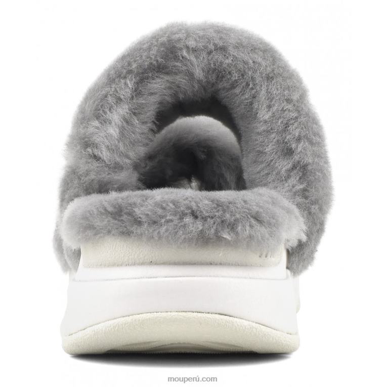 zapatilla de jogging mujer 8DRXZ506 gris claro Mou