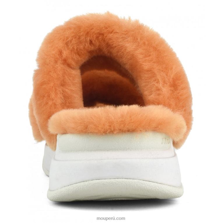 zapatilla de jogging mujer 8DRXZ507 albaricoque naranja Mou