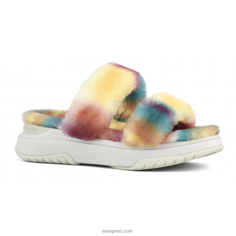 zapatilla de jogging mujer 8DRXZ508 mezclar verde Mou