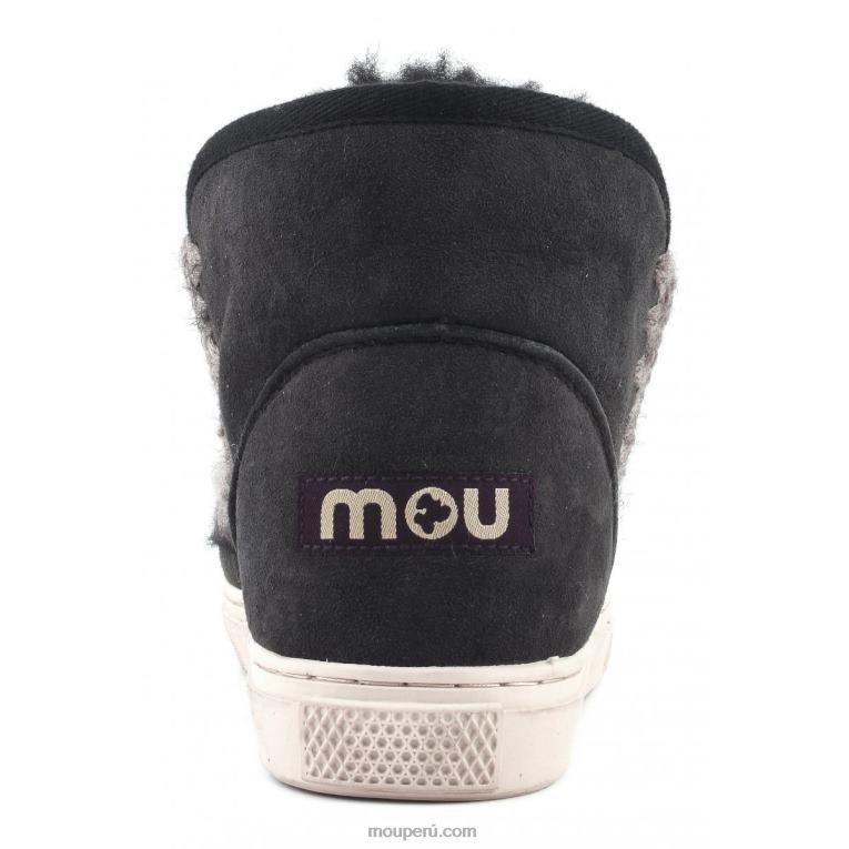 zapatilla esquimal 609 mujer 8DRXZ613 apagado negro Mou