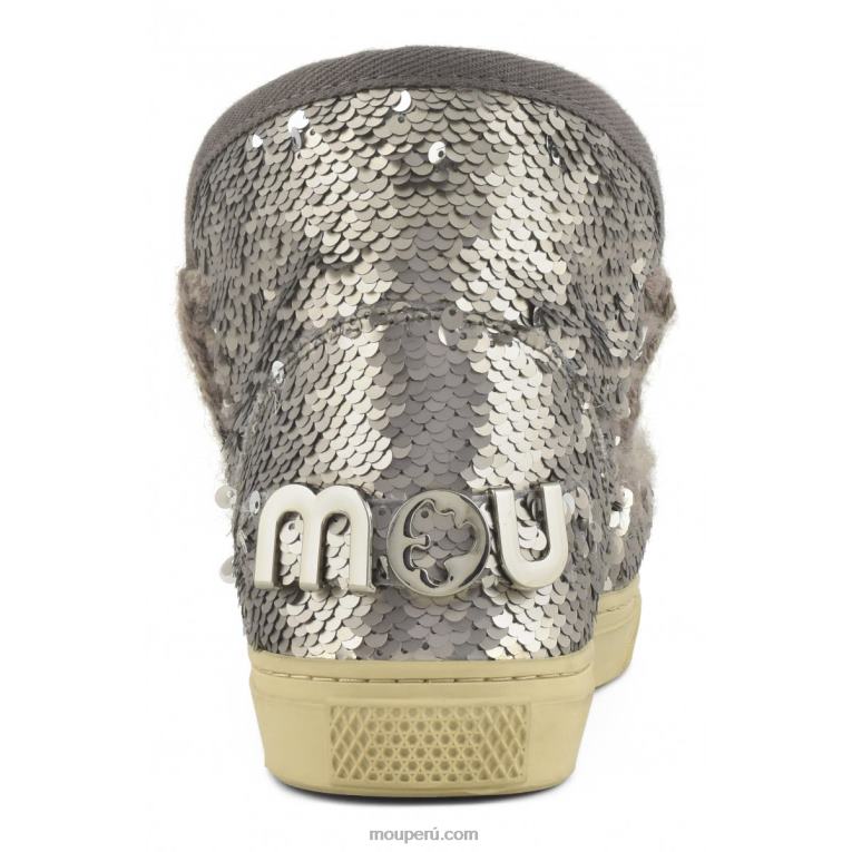 zapatilla esquimal 630 mujer 8DRXZ639 lentejuelas bronce Mou