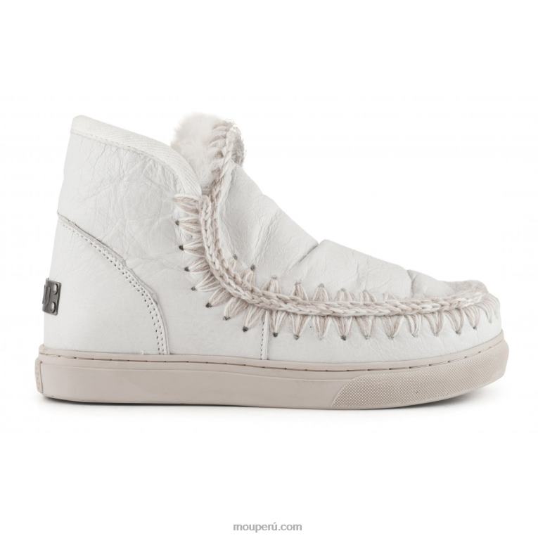 zapatilla esquimal mujer 8DRXZ662 blanco ceroso Mou