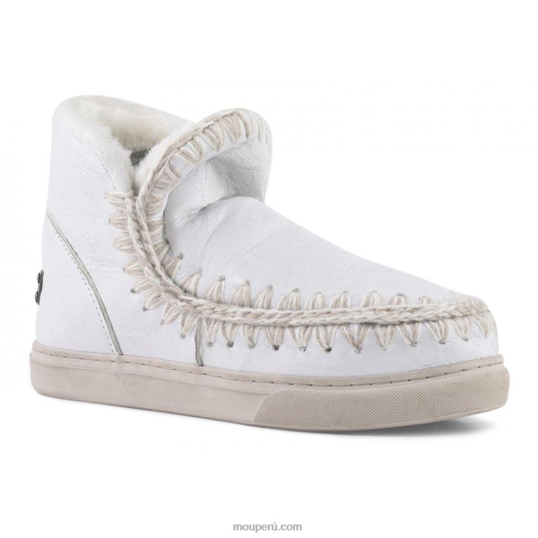 zapatilla esquimal mujer 8DRXZ662 blanco ceroso Mou