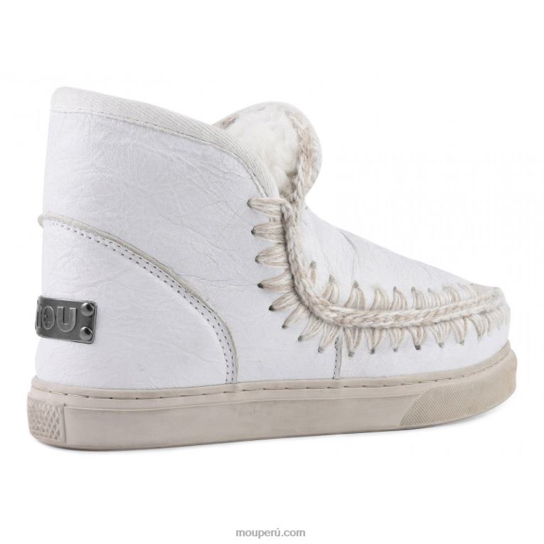 zapatilla esquimal mujer 8DRXZ662 blanco ceroso Mou