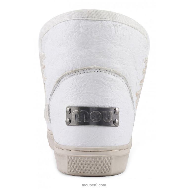 zapatilla esquimal mujer 8DRXZ662 blanco ceroso Mou