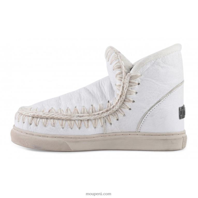 zapatilla esquimal mujer 8DRXZ662 blanco ceroso Mou