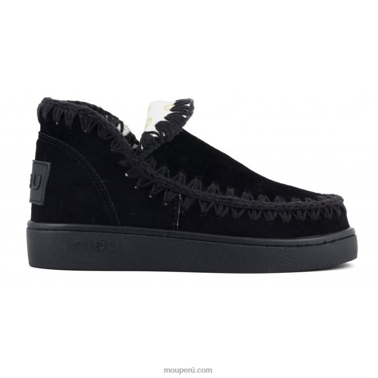 zapatilla monocromática mujer 8DRXZ35 negro Mou