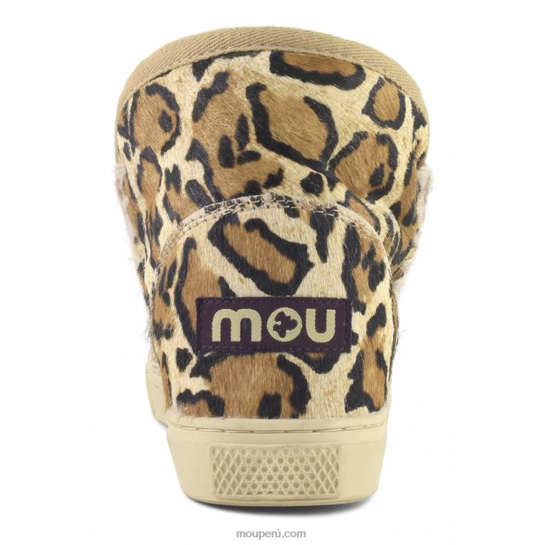 zapatillas esquimales de piel de caballo mujer 8DRXZ673 gran arena de leopardo Mou