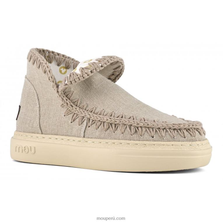 cáñamo con brillo audaz mujer 8DRXZ86 arena Mou