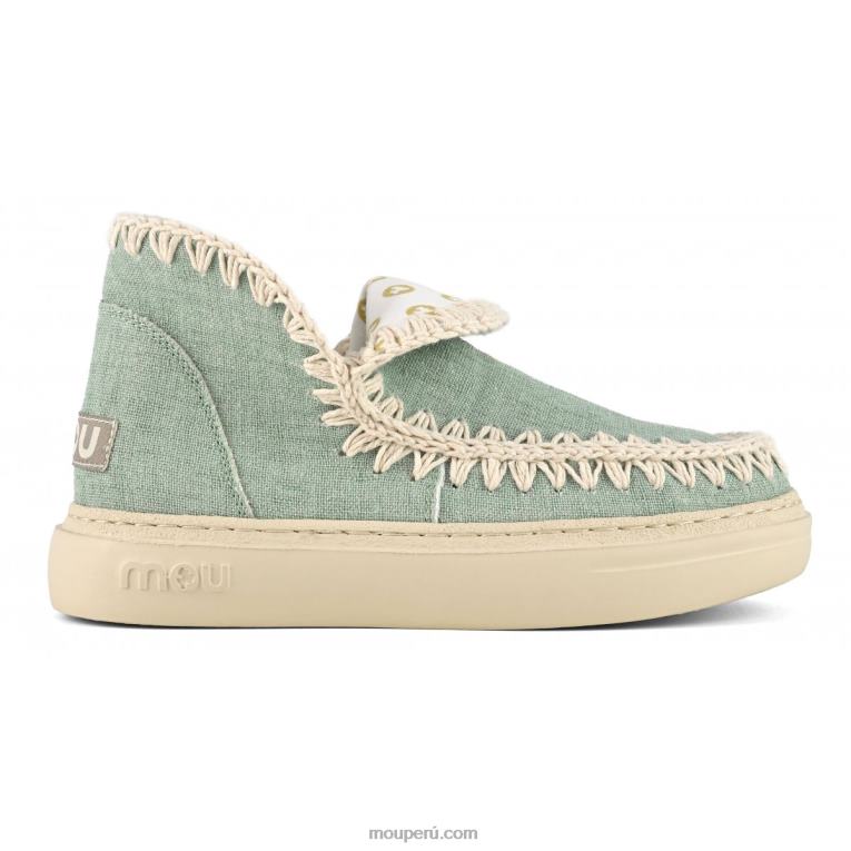 cáñamo con brillo audaz mujer 8DRXZ87 mezcla verde Mou